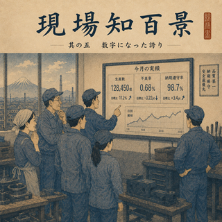 改善の成果が数字になったとき、仕事の見え方が変わる。